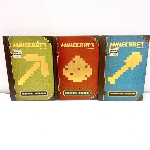 Minecraft Handbook Collection Majong Scholastic & The Big Book Of Minecraft 5 Pc - Picture 3 of 8